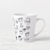 お茶 カフェラテマグ (右)