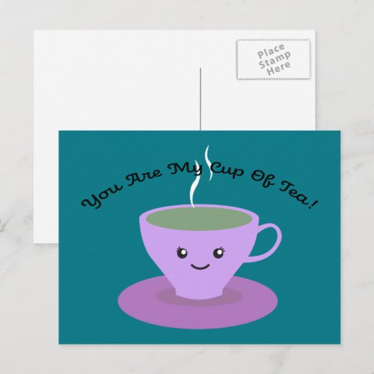 お茶 シーズンポストカード (正面/裏面)