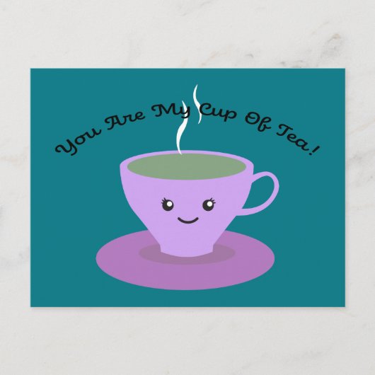 お茶 シーズンポストカード (正面)