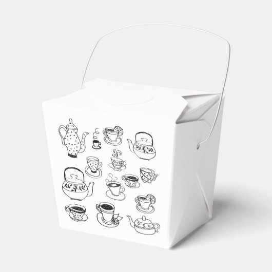 お茶 フェイバーボックス (正面サイド)