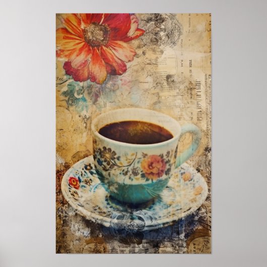 お茶 ポスター (正面)