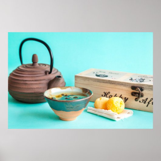 お茶 ポスター (正面)