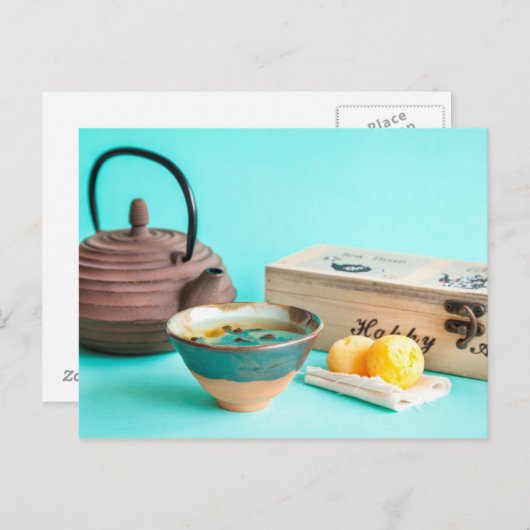 お茶 ポストカード (正面/裏面)