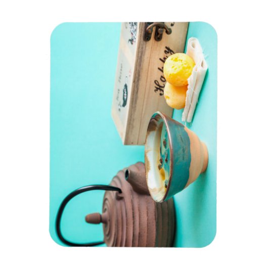 お茶 マグネット (縦)