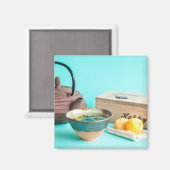 お茶 マグネット (正面/裏面)