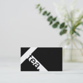 お茶。Tで 名刺 (スタンド正面)