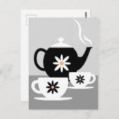 お茶for 2 - Kitchen ポストカード (正面/裏面)