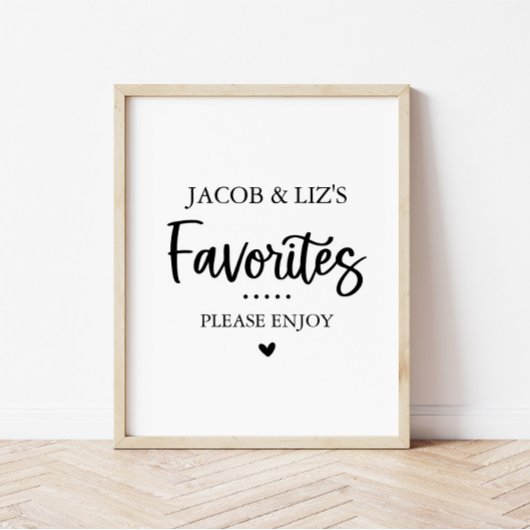 お菓子お気に入りのやお菓子の表看板 ポスター