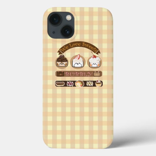 お菓子が大好き Case-Mate iPhoneケース (裏面)
