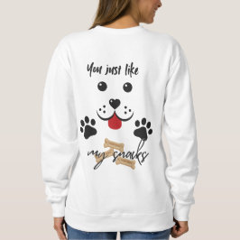 お菓子が好き スウェットシャツ