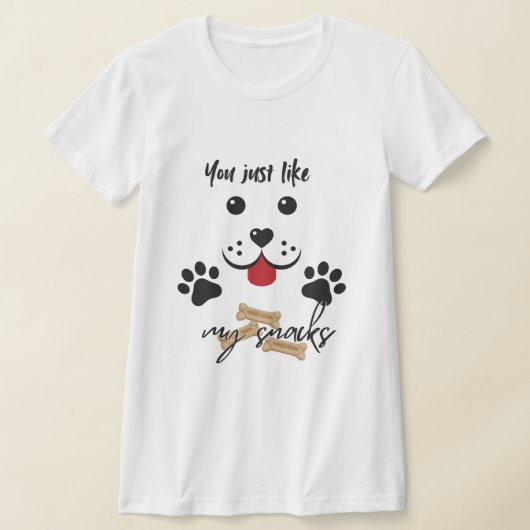 お菓子が好き Tシャツ (レイダウン)