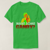 お菓子が欲しい Tシャツ (デザイン正面)