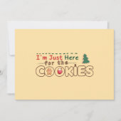 お菓子が目的のホリデーカード シーズンカード (正面)