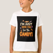 お菓子だけが楽しみ!キッズTシャツ Tシャツ (正面)