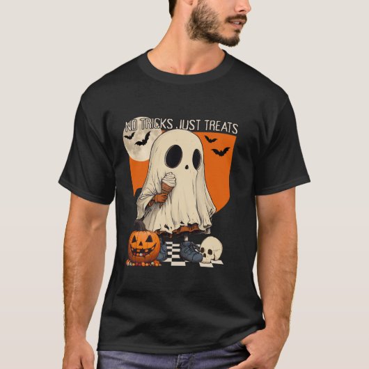 お菓子だけのおばけ Tシャツ (正面)
