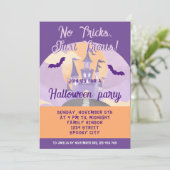 お菓子だけ ハロウィン お城の恐怖 招待状 (スタンド正面)