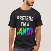 お菓子だと思ってね Tシャツ (正面)