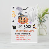 お菓子とイタズラのハロウィンパーティー 招待状 (スタンド正面)