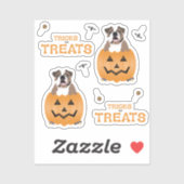 お菓子のための芸 Orangeのイギリスブルドッグ シール (シート)