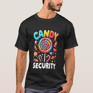 お菓子のセキュリティ ハロウィン トリーツ プロテクター スプーキー S Tシャツ