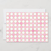 お菓子のフォトナツクラッカーランド1歳の誕生日 招待状 (裏面)