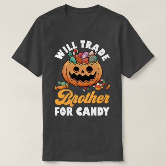 お菓子の家族の兄弟を幸せにするために兄を交換する Tシャツ (デザイン正面)
