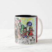 お菓子の家 ツートーンマグカップ (正面右)