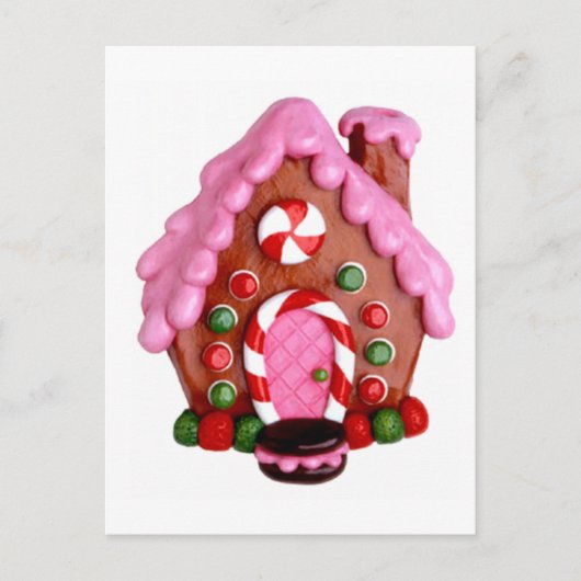 お菓子の家 ポストカード (正面)