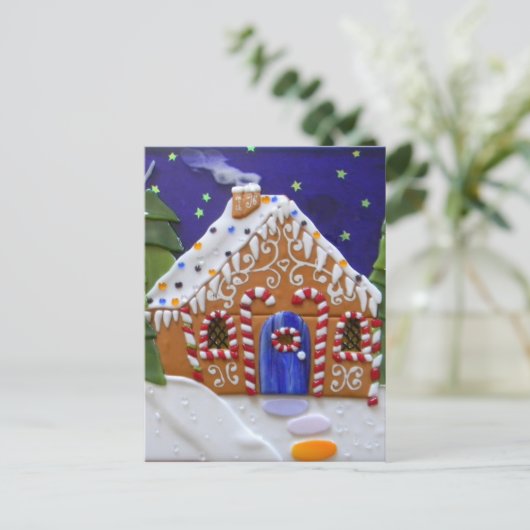 お菓子の家 ポストカード (スタンド正面)