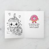 お菓子の日おめでとう | 12月9日 カード (内部)