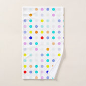 お菓子の点  バスタオルセット (ハンドタオル)