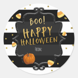 お菓子の粒 ハロウィンパーティー ステッカー