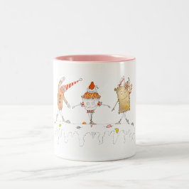 お菓子の踊り-ナットクラッカーシリーズ ツートーンマグカップ