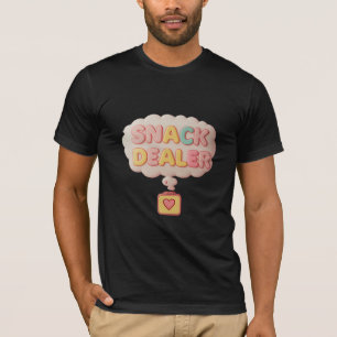 お菓子の達人 楽しい かわいい お母さん ランチボックス パステル マザー Tシャツ