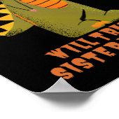 お菓子の面白いハロウィーンのために妹を交換する ポスター (角)