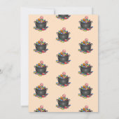 お菓子の魔女の鍋 招待状 (裏面)