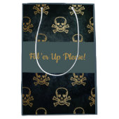 お菓子をいっぱい詰めて！ハロウィンお菓子袋 ミディアムペーパーバッグ (正面)