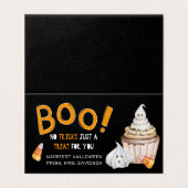 お菓子をくれなきゃイタズラしちゃうぞ | ゴースト ハロウィン トリート (外部フラット)