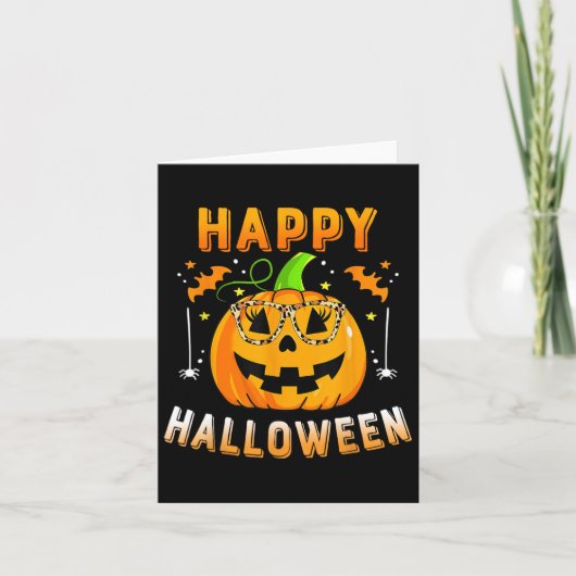 お菓子をくれなきゃイタズラしちゃうぞ ハロウィン カード (正面)