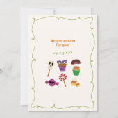 お菓子をくれなきゃイタズラしちゃうよ！ハロウィンパンプキン＆キャンディーパーティー 招待状 (裏面)