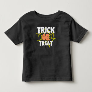 お菓子をくれなきゃイタズラしちゃうよ、幼児ハロウィン トドラーTシャツ