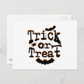 お菓子をくれなきゃイタズラしちゃう ポストカード (正面/裏面)