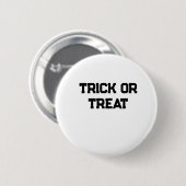 お菓子をくれなきゃイタズラするぞ ハロウィーン スパイキー ブラック シンプル ミニ 缶バッジ (正面&裏面)