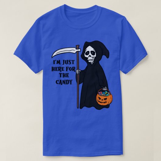 お菓子をもらいに来たばかりだ Tシャツ (デザイン正面)