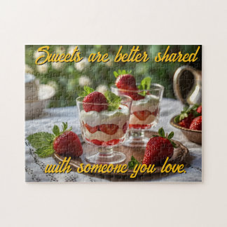 お菓子をパーソナライズやる気を起こさせるする ジグソーパズル