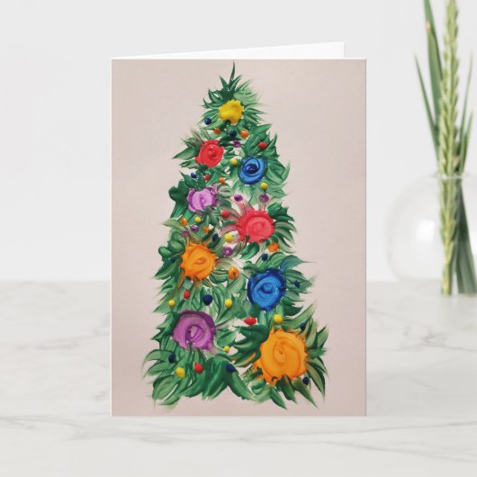 お菓子を水に流す自閉症の芸術家 シーズンカード (正面)