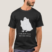 お菓子を貰うためにわざわざ来た Tシャツ (正面)