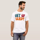 お菓子を食べずに Tシャツ (正面フル)