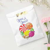 お菓子を食べる フェイバーバッグ (封をした状態)