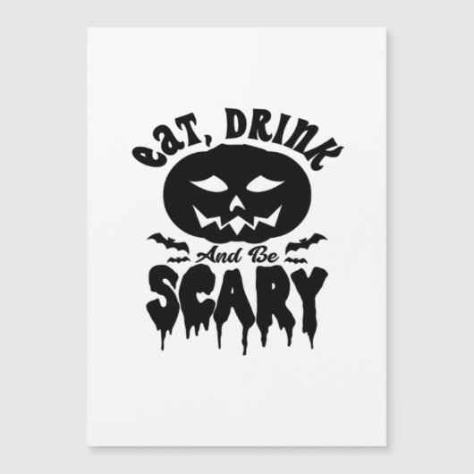 お菓子を食べ お酒を飲んで 怖がろう ハロウィン ライト クール ユニーク (正面)